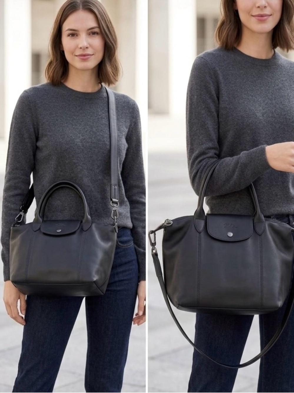 Longchamp Le Pliage Xtra XS Top Handle Bag Black